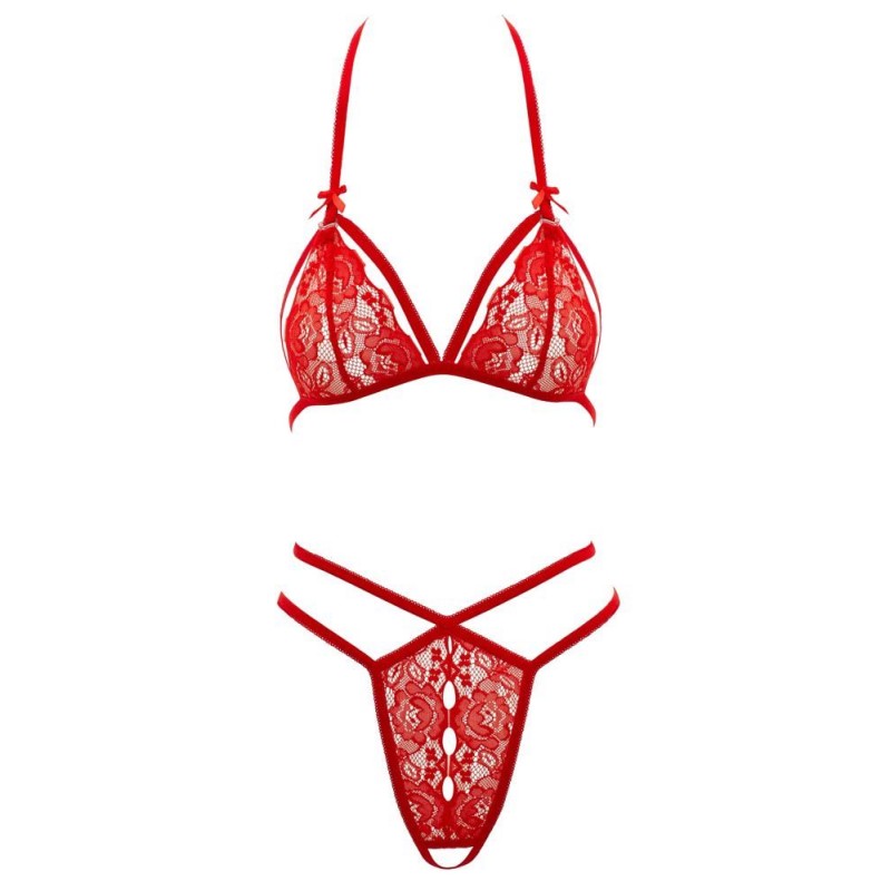 Lace Set red M